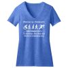 Women's Perfect Blend ® CVC V Neck Tee Thumbnail